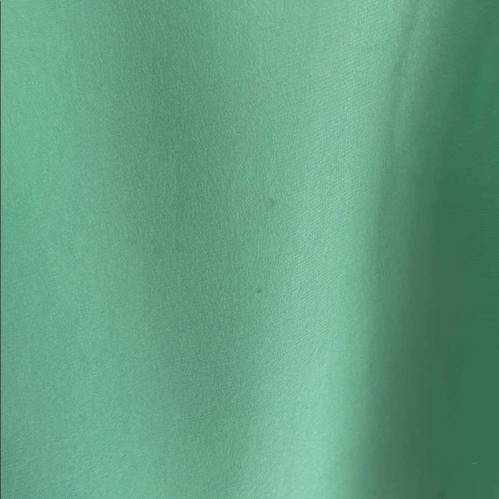 🇨🇦 le chateau dress,  Mint Green silk Drape Top with Grey skirt - Picture 7 of 13